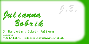 julianna bobrik business card